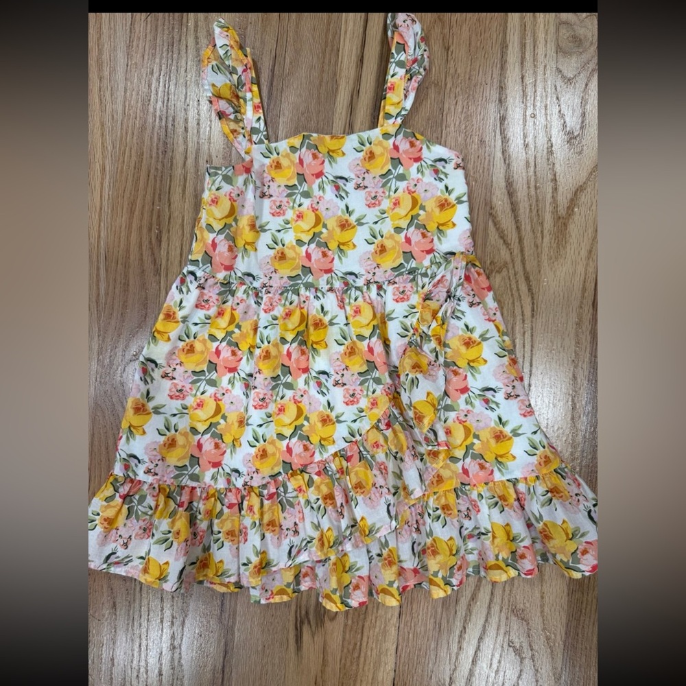 Janie and jack girls floral print dress